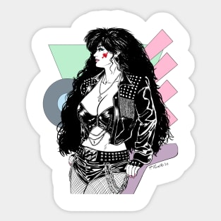 Hair Metal Sticker